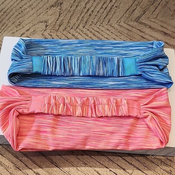 Girls headbands orange and blue - Picture 2 of 4